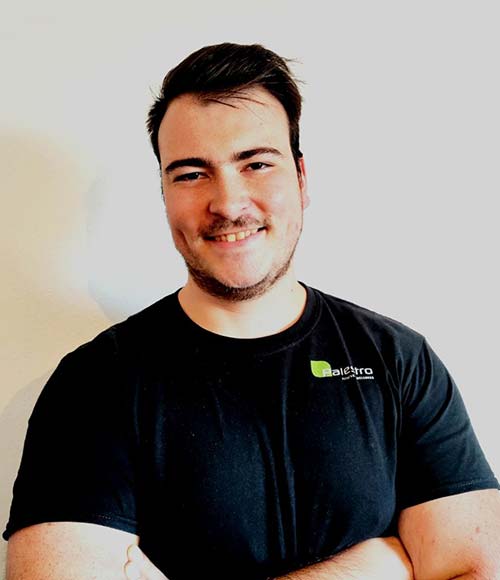 Student Cedric Zimmermann